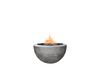 Moderno 3 Fire Bowl – 30" Hand-Crafted Concrete Gas Fire Pit (65,000 BTUs, Propane or Natural Gas)