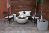 Moderno 8 Fire Bowl – 39" Hand-Crafted Concrete Gas Fire Pit, Taller Design (65,000 BTUs, Natural Gas or Propane)