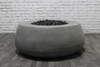 Dune Fire Bowl – 42" Round Lightweight Concrete Gas Fire Pit (65,000 BTUs, Propane/Natural Gas)