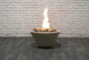 Verona Small Fire & Water Bowl – 24" Concrete Poolside Feature (65,000 BTUs, NG or Propane)