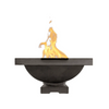 Ibiza Fire Bowl – 31" Pedestal Concrete Outdoor Fire Pit (65,000 BTUs, Natural Gas or Propane)