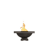Ibiza Fire & Water Bowl – 31" Pedestal Poolside Fire and Water Feature (65,000 BTUs, NG or Propane)