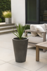 Cono Concrete Planter - Modern Elegance in a Tapered Design Cono Concrete Planter - Modern Elegance in a Tapered Design