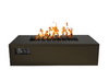 60" Rectangular AON Fire Table with 230,000 BTU CROSSFIRE® Brass Burner – Premium Outdoor Heating for Modern Spaces