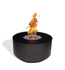 42” Round AON Fire Table with 140,000 BTU CROSSFIRE® Brass Burner – Stylish Warmth for Modern Outdoor Living