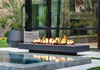 Midway Slim Rectangle Fire Table (Multiple Sizes) – Sleek, Contemporary Outdoor Centerpiece