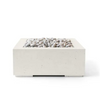Alea 32 – Minimalist Square Outdoor Fire Feature (32" W x 32" D x 13" H)