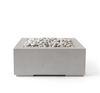 Alea 32 – Minimalist Square Outdoor Fire Feature (32" W x 32" D x 13" H)