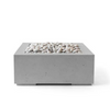 Alea 32 – Minimalist Square Outdoor Fire Feature (32" W x 32" D x 13" H)