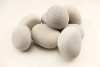 Off-White / Light Gray Fire Stones (20 lb Bag) – Heat-Resistant Matte Fire Pit Stones for Gas, Propane & Ethanol (Up to 180,000 BTU)