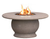 American Fyre Designs - Amphora Firetable With Concrete Top  - Chat Height