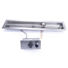 Linear Trough Inserts with Torpedo High-Flame Burner – Stainless Steel, Push Button Flame-Sensing Ignition Small Tank LP System (Available in 24", 36", 48", & 60")