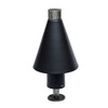 Fire by Design - Black Cone Tiki Torch