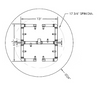 Universal Gas Insert Kit – 23" to 26" Circular Opening | 120K BTU Brass Burner with WATERSTOP®
