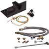 Warming Trends PBIK3.0MBRFK2 Push Button Spark Ignition Kit with Mounting Bracket & 3/4-Inch Double Flex Line Kit