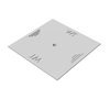  25”- 29” Square Aluminum Plate - ALPL25-29S