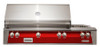 Alfresco - 56" ALXE Luxury Deluxe Grill - Built-In - Carmine Red