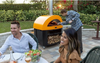 Alfa Moderno 5 Pizze Gas-Fired Pizza Oven In Fire