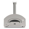 Alfa Futuro 4 Pizze Gas-Fired Pizza Oven in Silver Black - FXFT-4P-MSB-U