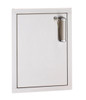 Fire Magic - Premium Flush, Soft Close | Vertical Single Access Door with Lock and Key