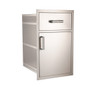 Fire Magic - Premium Flush, Soft Close | Large Pantry Door & Drawer Combo