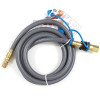 SUNGLO 12’ QUICK DISCONNECT AND VALVE COMBO HOSE KIT FOR A242 HEATERS (HQDV12)