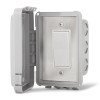 Infratech | Single On/Off Switch Flush Mount & Gang Box 20 AMP Per Pole- 14-4410