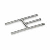 American Fire Glass H-Style Stainless Steel Fire Pit Burner