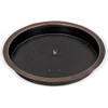 American Fire Glass Round Oil Rubbed Bronze Drop-in Pan with Burner - OB-RSP-19-ASBL