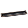 American Fire Glass Linear Oil Rubbed Bronze Drop-in Pan with Burner - OB-LCB-36