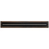 American Fire Glass Linear Oil Rubbed Bronze Drop-in Pan with Burner - OB-LCB-60