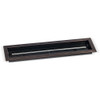 American Fire Glass 30"x 6" Linear Oil Rubbed Bronze Drop-In Pan with Spark Ignition Kit