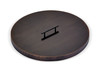 American Fire Glass 22" Round Oil Rubbed Bronze Drop-In Pan Cover