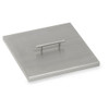 American Fire Glass 15" Stainless Steel Square Drop-In Pan Cover