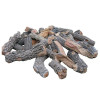 Rasmussen - Fire Pit Bark/Split Large Log Stacks