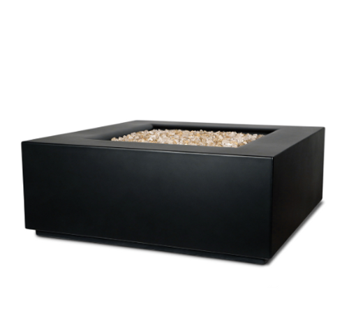 Aura Square Fire Table – Stylish Comfort for Outdoor Living (Multiple Sizes Available)