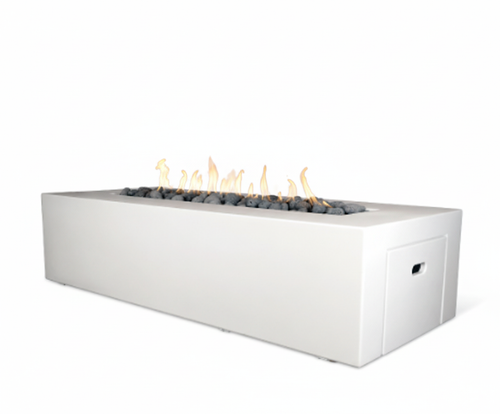 Manhattan Rectangle LP Fire Table 78″ x 32″ x 19.5″ – Modern Luxury with Built-In Propane Storage