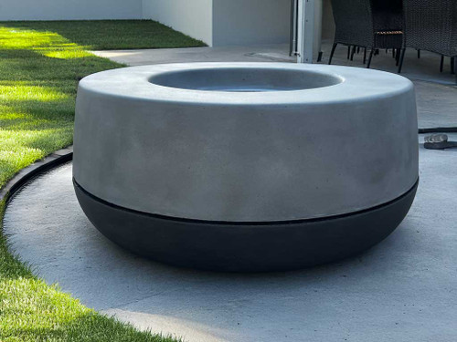 Tumbler Two Piece Gas Fire Pit