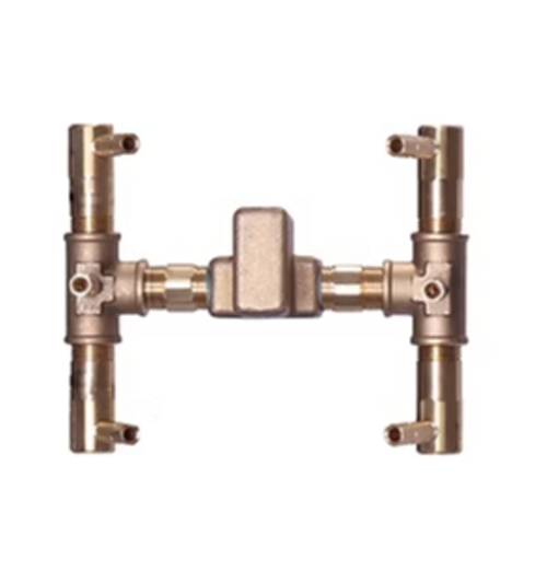 CFB84 CROSSFIRE® Brass Burner – High-Performance Outdoor Fire Pit Burner with 84,000 BTUs