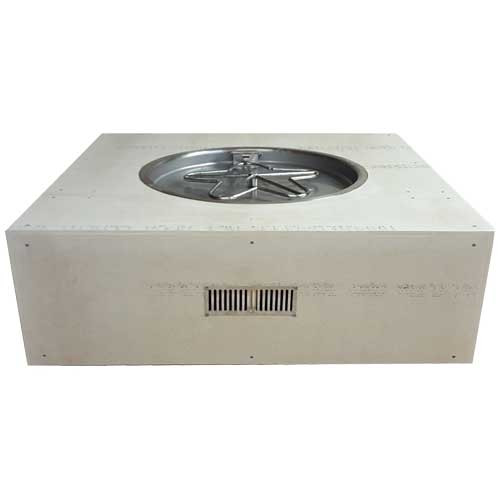 54" Square Ready-to-Finish Fire Pit Enclosure - Small Tank Series Match Lit or Flame-Sensing Ignition (Standard or Torpedo Burner) 54" Square Ready-to-Finish Fire Pit Enclosure - Small Tank Series Match Lit or Flame-Sensing Ignition (Standard or Torpedo Burner)