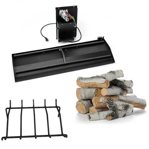 CSA-Certified 36″ & 42″ Trough Fireplace Insert – Aspen Birch Log Set, Electronic On/Off Ignition, Available in NG or LP CSA-Certified 36″ & 42″ Trough Fireplace Insert – Aspen Birch Log Set, Electronic On/Off Ignition, Available in NG or LP