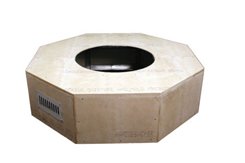 Hearth Products Controls  - Octagon Unfinished Enclosure - 54" Diameter x 18" With 25" Fire Pit Kit