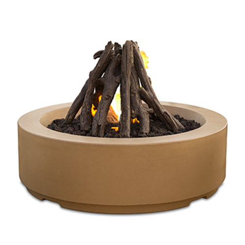 American Fyre Designs - Louvre Round Fire Pit (log set not included)