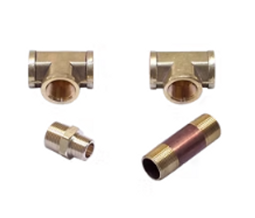 Flex Line & Key Valve Connection Fittings (249K–299K BTU)