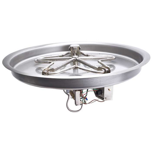 HPC Fire 37" Round Bowl Pan Fire Pit Insert PENTA37EI