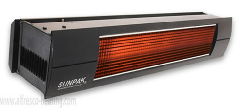 SunPak S25 Black Overhead Gas Patio Heater