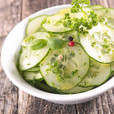 Coconut Lime Cucumber Salad