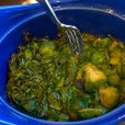 Roasted Brussel Sprouts, Yum!