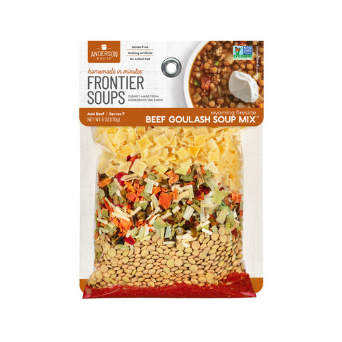 Frontier Soup  Wyoming Fireside Beef Goulash Mix