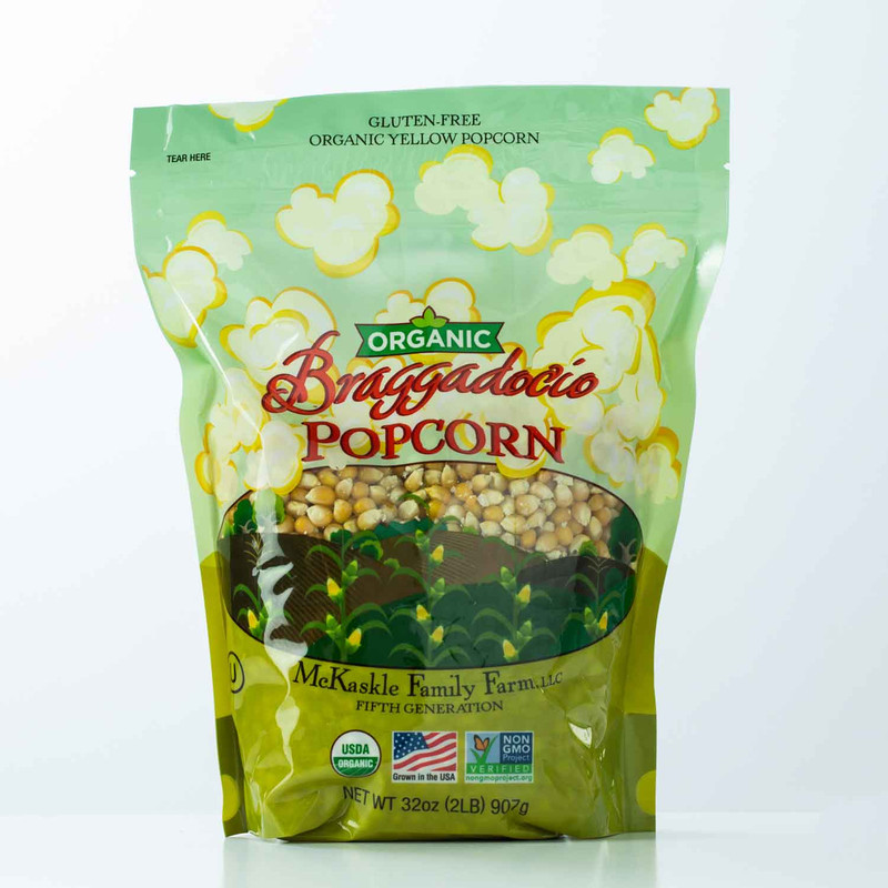 Buy Organic Non-GMO Popcorn Kernels from Squizito Tasting Room